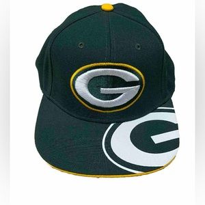Green Bay Packers snapback hat cap football green sports fan gear
